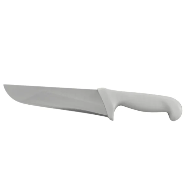 Faca de cortar bife com lâmina inox e cabo branco Starret