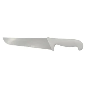 Faca de cortar bife com lâmina inox e cabo branco Starret