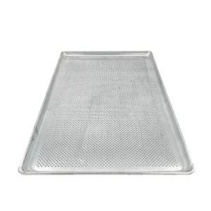 Assadeira Baronesa para Pão de Doce 60cmx40cmx3cm em Alumínio Estampado e Perfurada