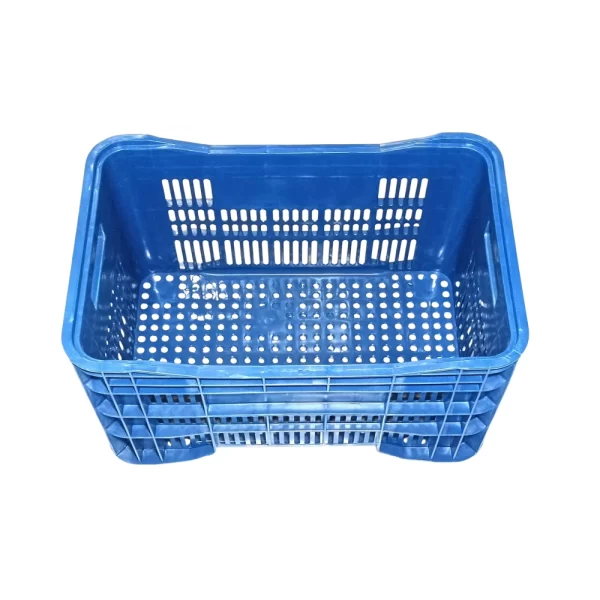 Caixa vasada de hortifrut azul 60 litros <br/> - Imagem 2
