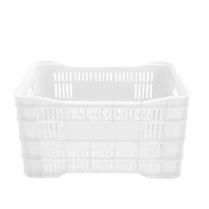 Caixa vasada de hortifrut branca 60 litros