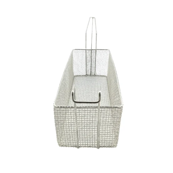Cesto aramado com suporte frontal para descanso para fritadeira Tedesco - Imagem 4