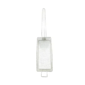 Cesto aramado com suporte frontal para descanso para fritadeira Tedesco
