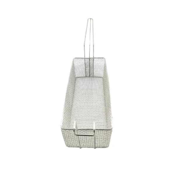 Cesto aramado com suporte frontal para descanso para fritadeira Tedesco - Imagem 2