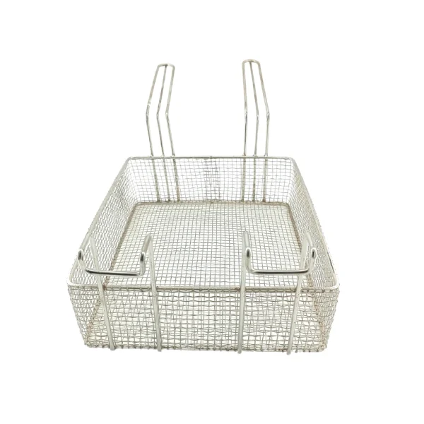 Cesto aramado com suporte frontal duplo para fritadeira Progás - Imagem 2