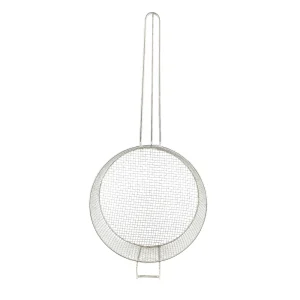 Cesto aramado redondo com suporte frontal para fritadeiras