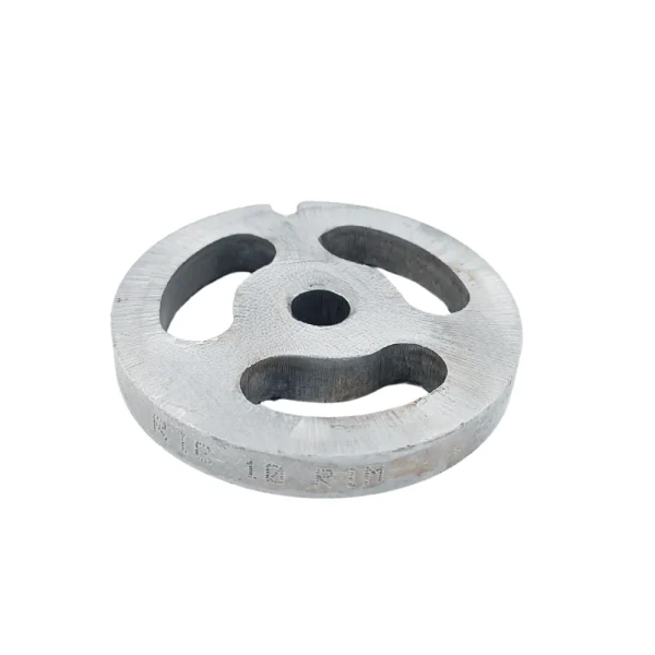 Disco para moedor de carne boca 10 com corte tipo RIM