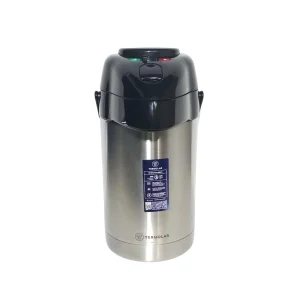 Garrafa térmica de 2,5 L Termolar com corpo e ampola em inox