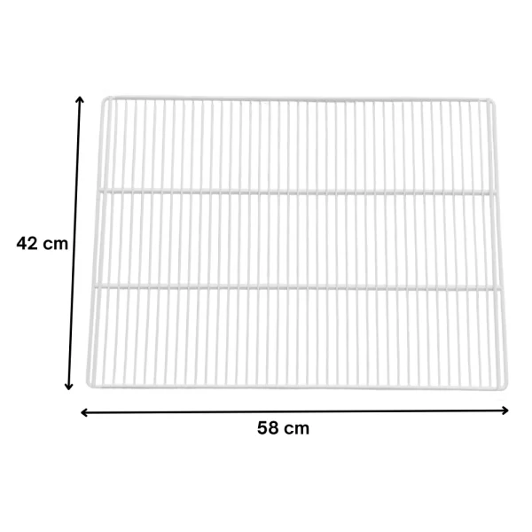 Grade prateleira branca para freezer / refrigerador Imbera - Imagem 2