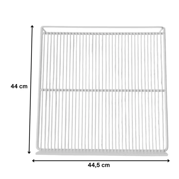 Grade branca com porta etiqueta para freezer vertical Metalfrio - Imagem 2