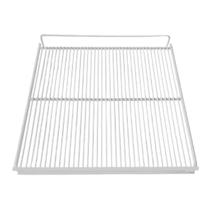 Grade branca com porta etiqueta para freezer vertical Metalfrio