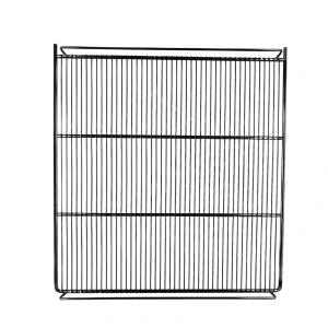 Grade preta sem porta etiqueta para o freezer vertical Metalfrio
