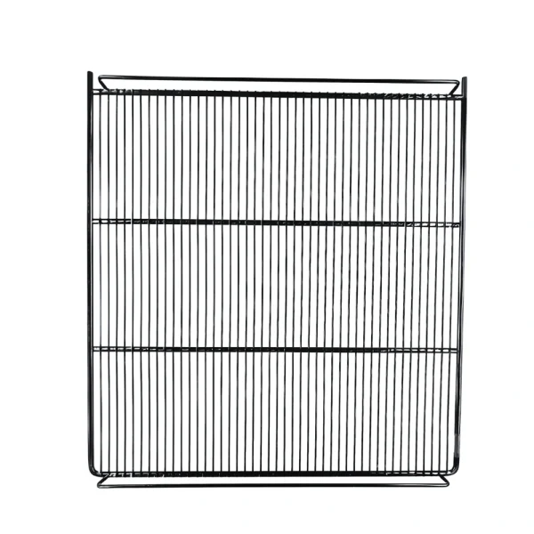 Grade preta sem porta etiqueta para o freezer vertical Metalfrio
