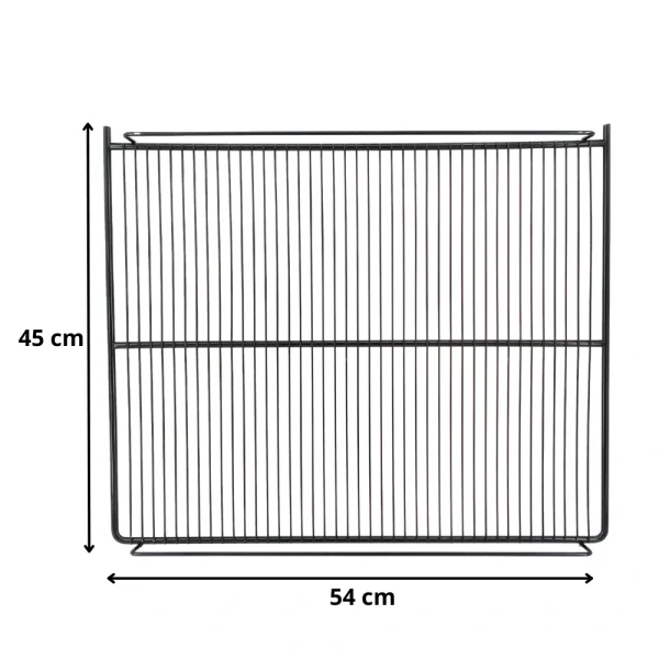 Grade preta sem porta etiqueta para freezer vertical Metalfrio - Imagem 2
