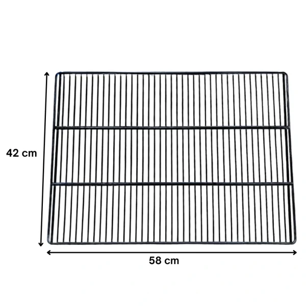 Grade prateleira preta para freezer / refrigerador Imbera - Imagem 2