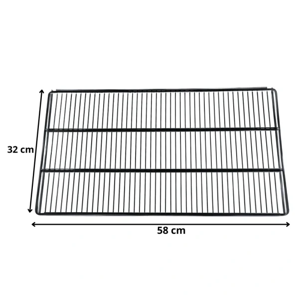 Grade prateleira preta para freezer / refrigerador Imbera - Imagem 2