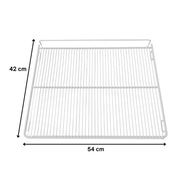 Grade branca do fundo sem porta etiqueta para freezer vertical Metalfrio - Imagem 2