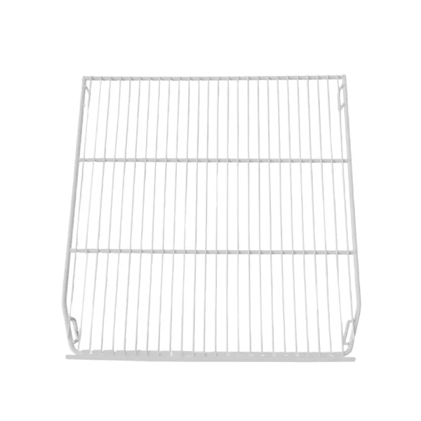 Grade branca com porta etiqueta para o fundo do freezer vertical antigo da Metalfrio