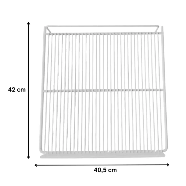 Grade branca com porta etiqueta para freezer vertical Metalfrio - Imagem 2