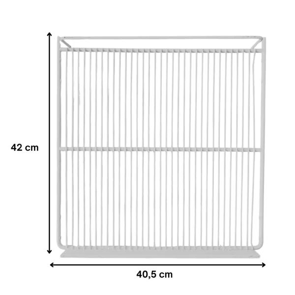 Grade branca com porta etiqueta para freezer vertical Metalfrio - Imagem 2