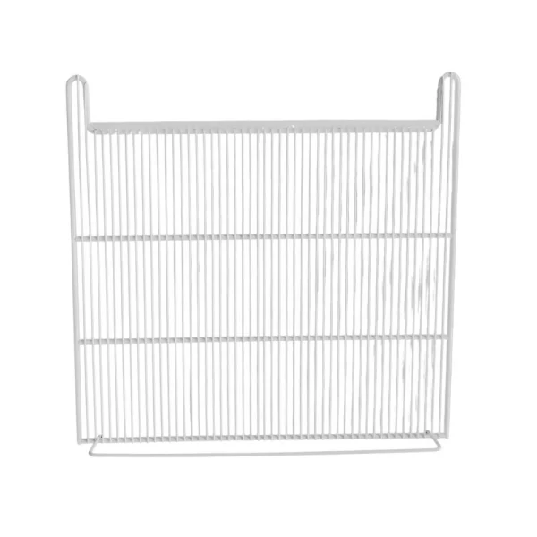 Grade branca com porta etiquetas recuado para freezer vertical Metalfrio