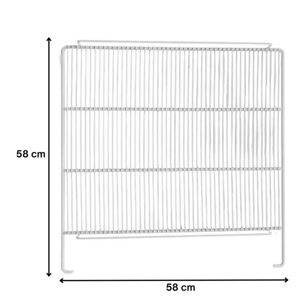 Grade sem porta etiqueta sem recuo para freezer vertical Metalfrio - Imagem 2