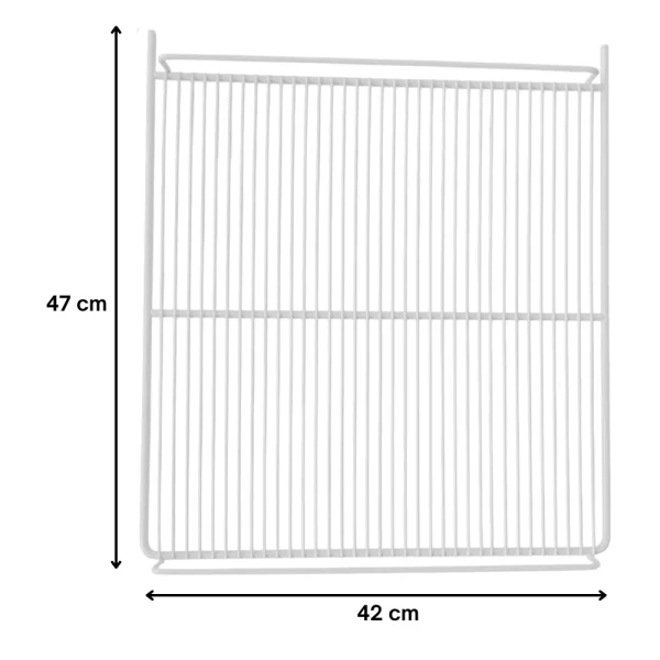 Grade branca sem porta etiquetas para freezer vertical Metalfrio - Imagem 2