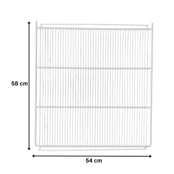 Grade branca sem porta etiqueta para freezer vertical Metalfrio - Imagem 2