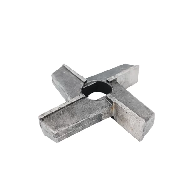 Navalha de corte duplo para moedor de carne boca 106 H - Imagem 2