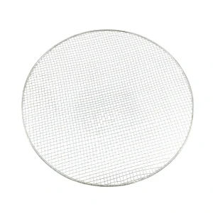 Peneira aramada de 37cm de diâmetro coletora de resíduos para fritadeiras água e óleo.