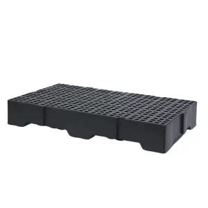 Piso estrado modular preto 82x41x13cm vasado