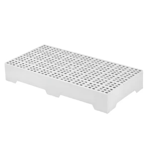 Piso estrado modular branco 82x41x13cm vasado
