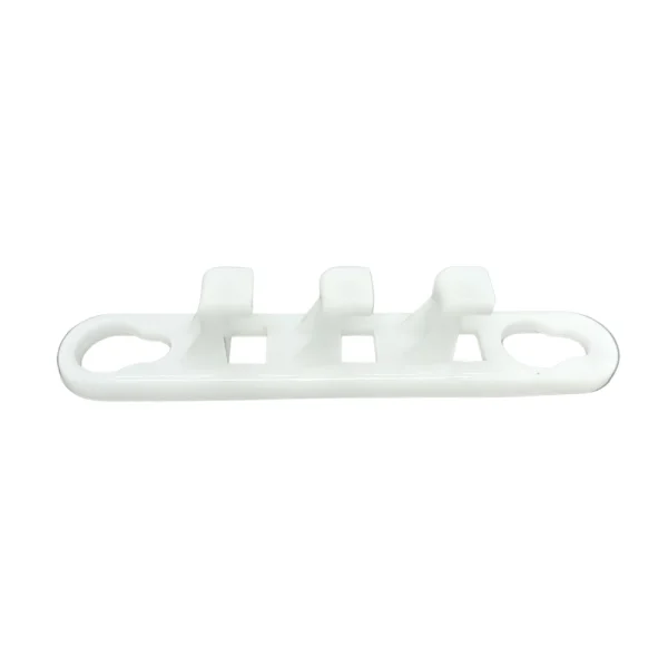Suporte plástico com regulagem de altura feita com roldanas para freezer vertical Metalfrio